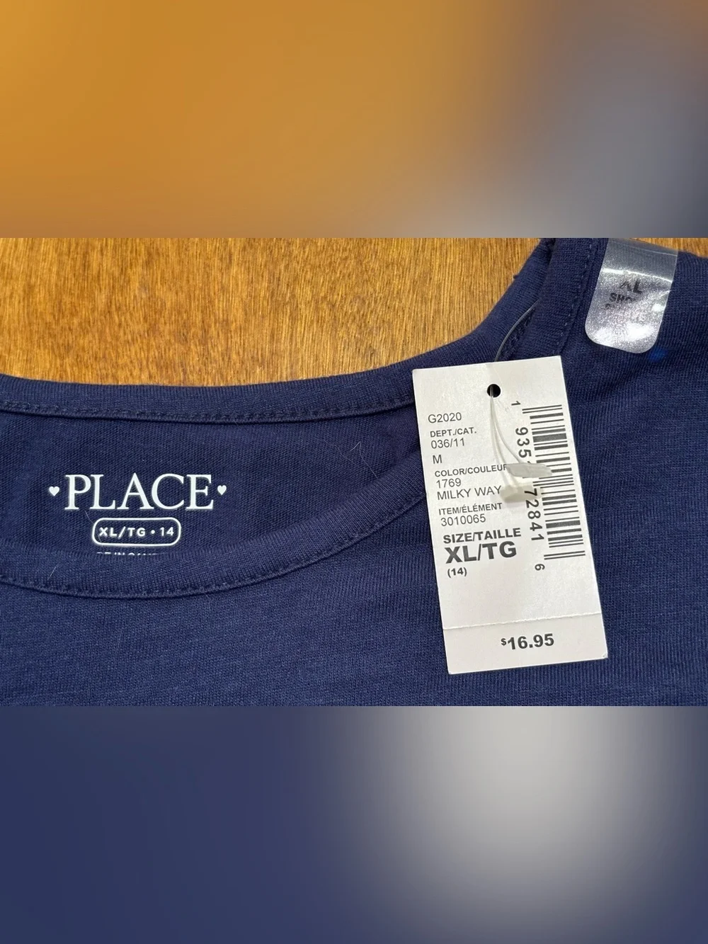 The Childrens Place girl’s navy
